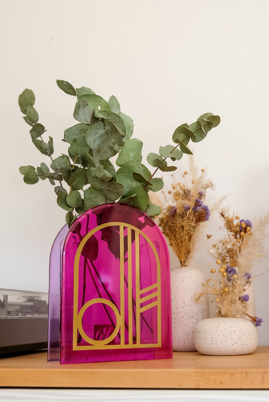 Vase Arche Magenta
