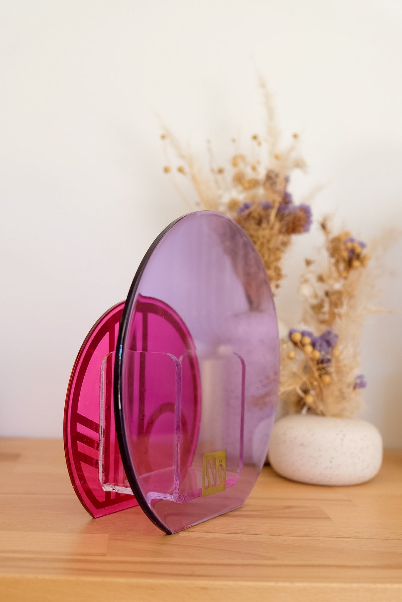 Vase Bulle Magenta