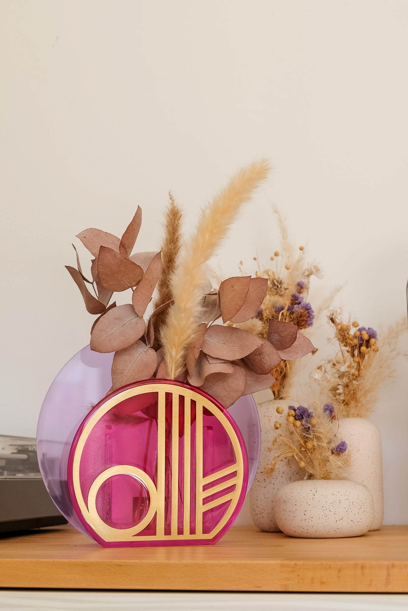 Vase Bulle Magenta