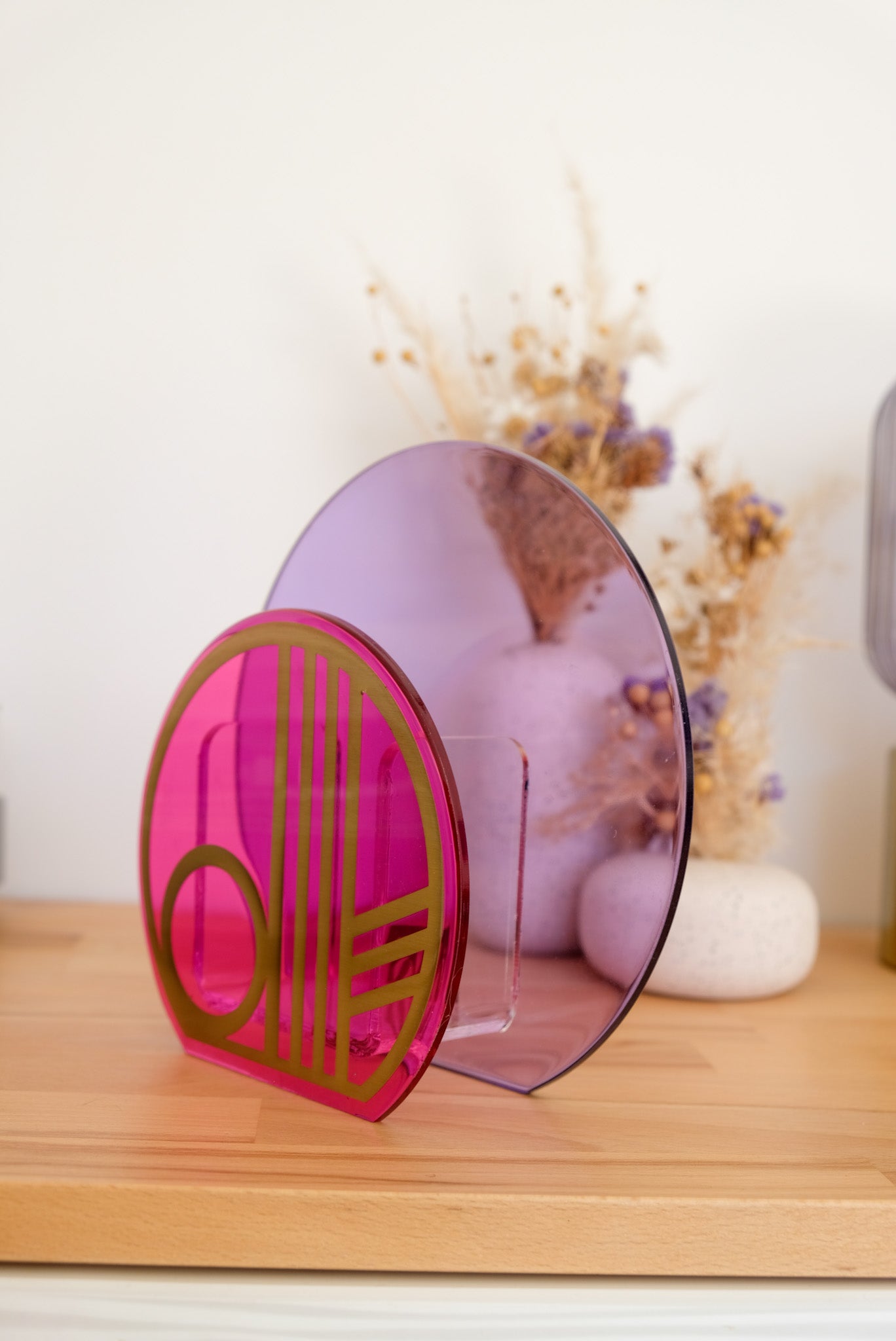 Vase Bulle Magenta
