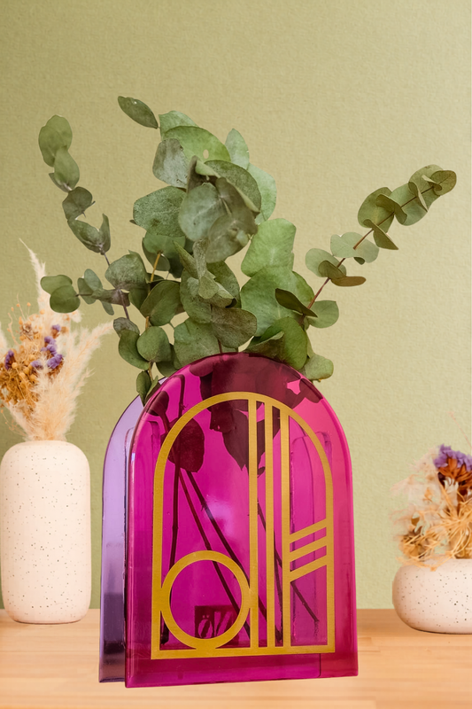 Vase Arche Magenta