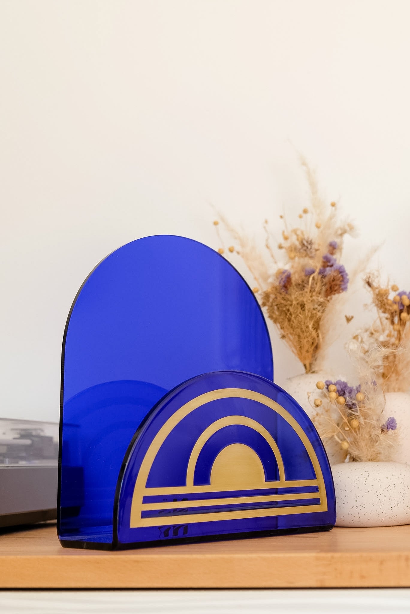 Serre-livres Cobalt