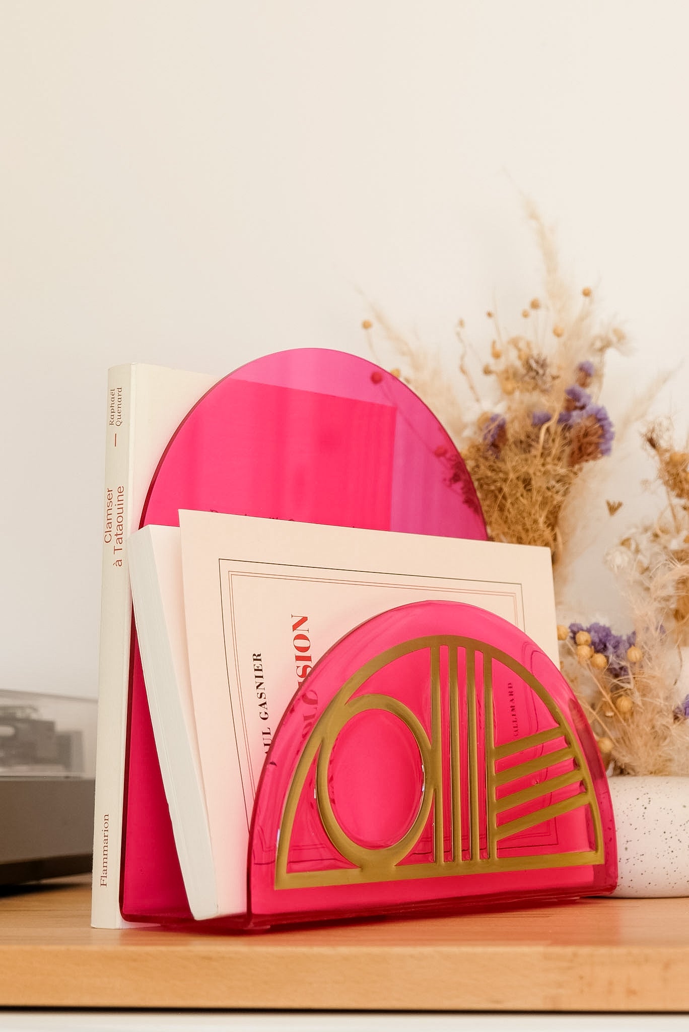 Serre-livres Magenta