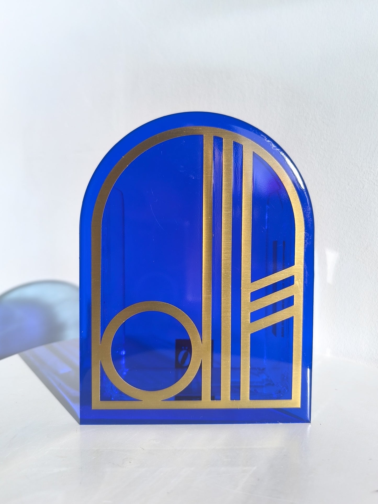 Vase Arche Bleu Cobalt