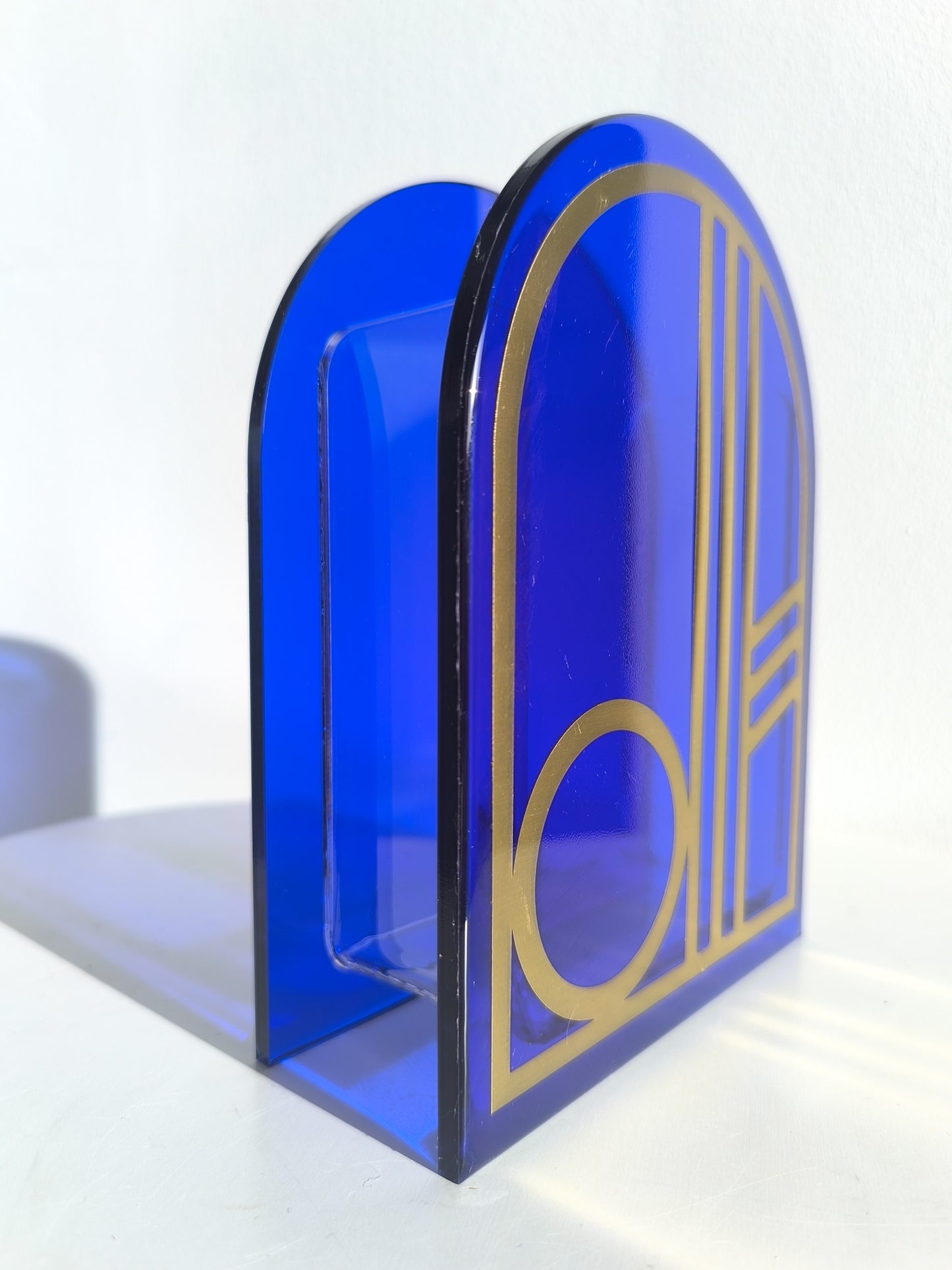 Vase Arche Bleu Cobalt